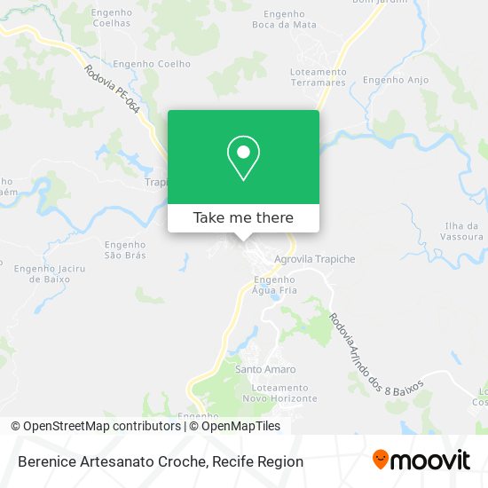 Berenice Artesanato Croche map