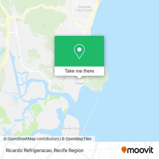 Ricardo Refrigeracao map