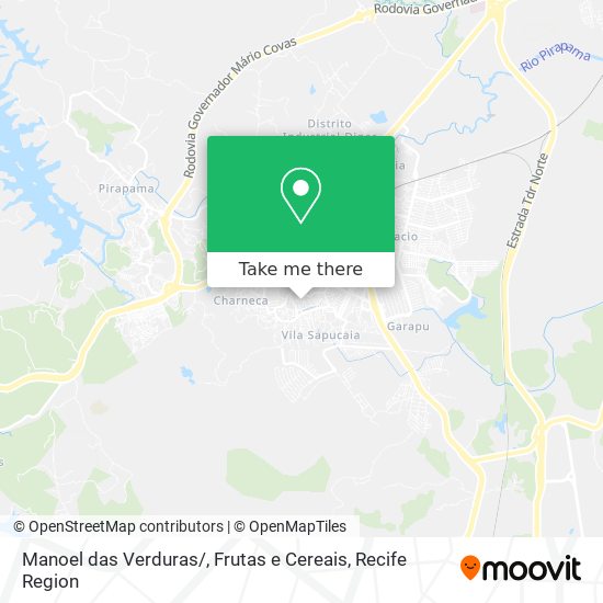 Manoel das Verduras / , Frutas e Cereais map