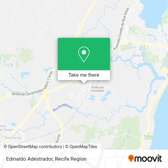 Edinaldo Adestrador map