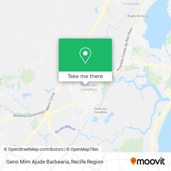 Geno Mim Ajude Barbearia map