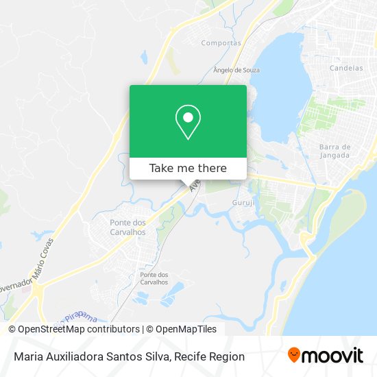Maria Auxiliadora Santos Silva map