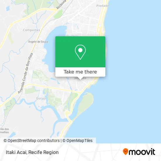Itaki Acai map