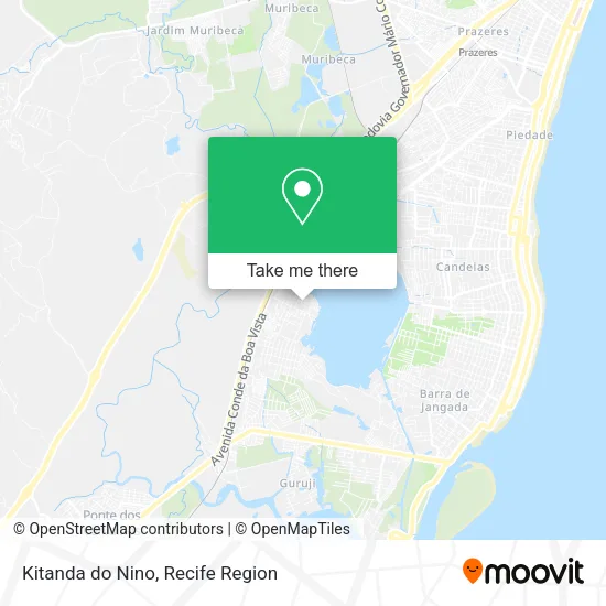 Kitanda do Nino map