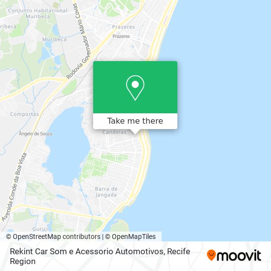 Rekint Car Som e Acessorio Automotivos map