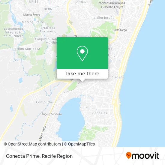 Conecta Prime map