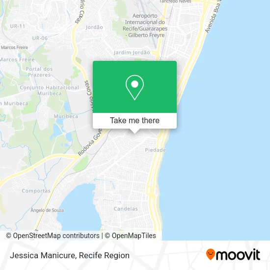 Jessica Manicure map