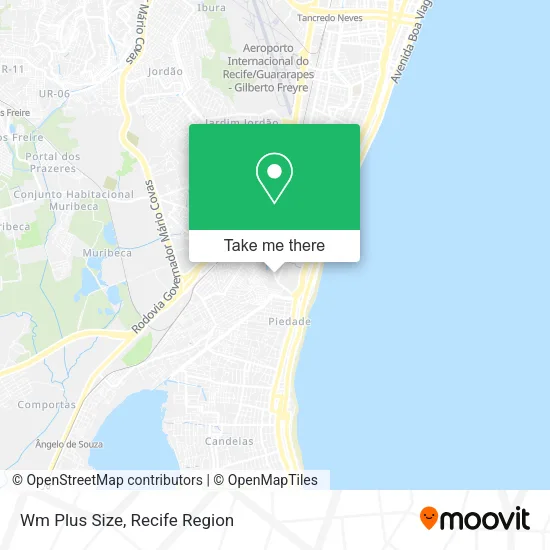 Wm Plus Size map