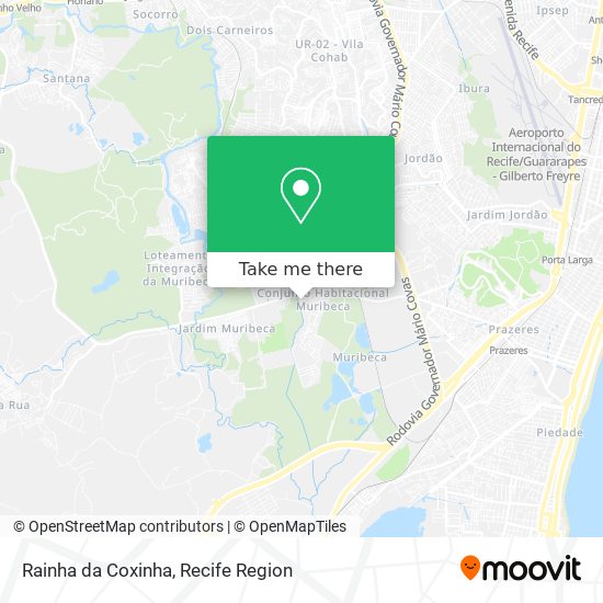 Rainha da Coxinha map