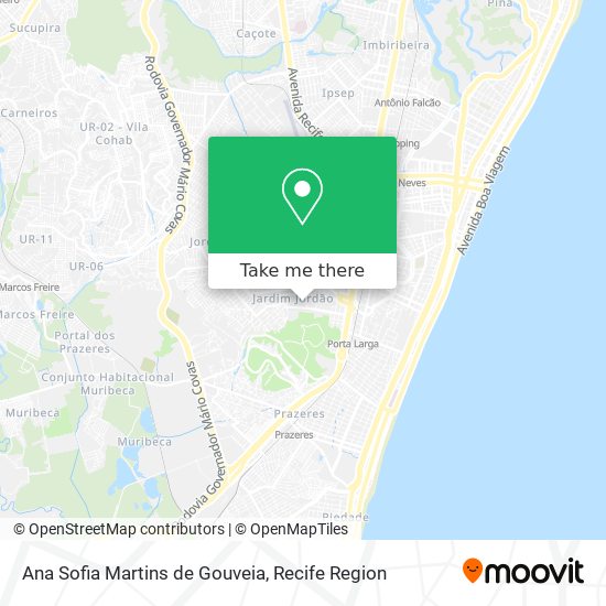 Ana Sofia Martins de Gouveia map