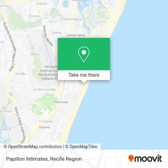 Papillon Intimates map