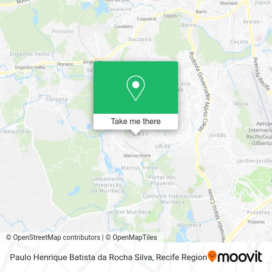 Paulo Henrique Batista da Rocha Silva map