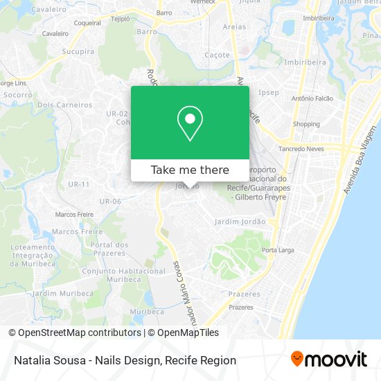 Natalia Sousa - Nails Design map