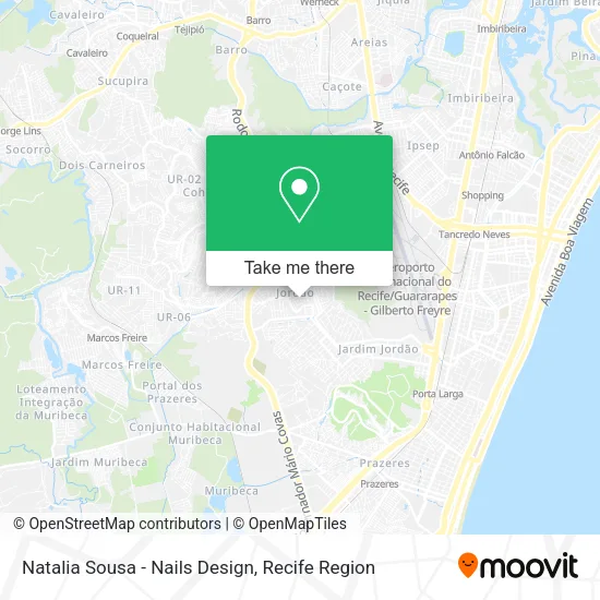 Natalia Sousa - Nails Design map