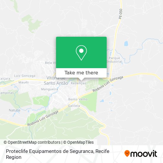 Proteclife Equipamentos de Seguranca map
