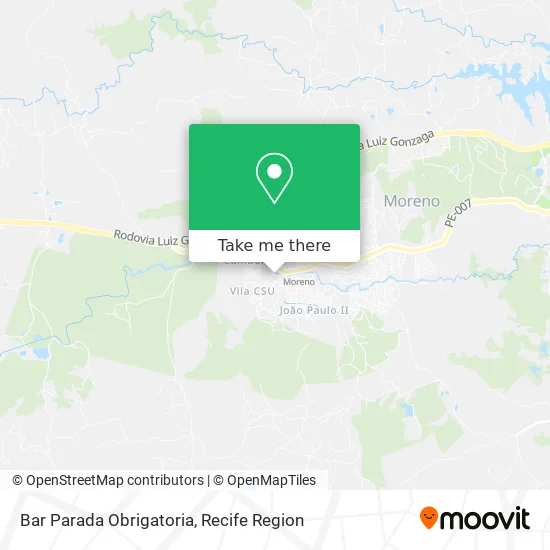 Bar Parada Obrigatoria map