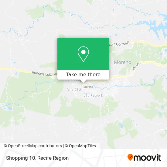 Shopping 10 map
