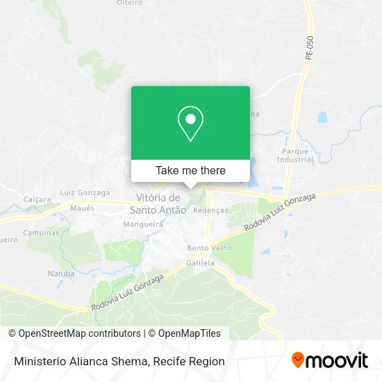 Ministerio Alianca Shema map