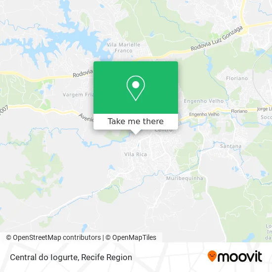 Central do Iogurte map