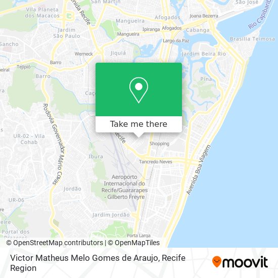 Victor Matheus Melo Gomes de Araujo map