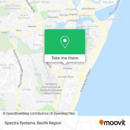 Spectra Systems map