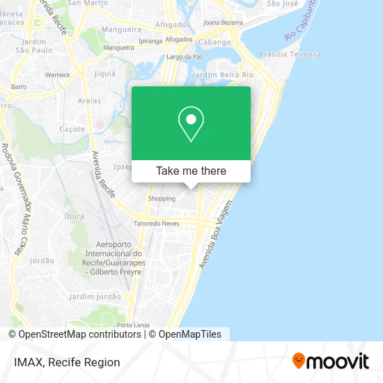IMAX map