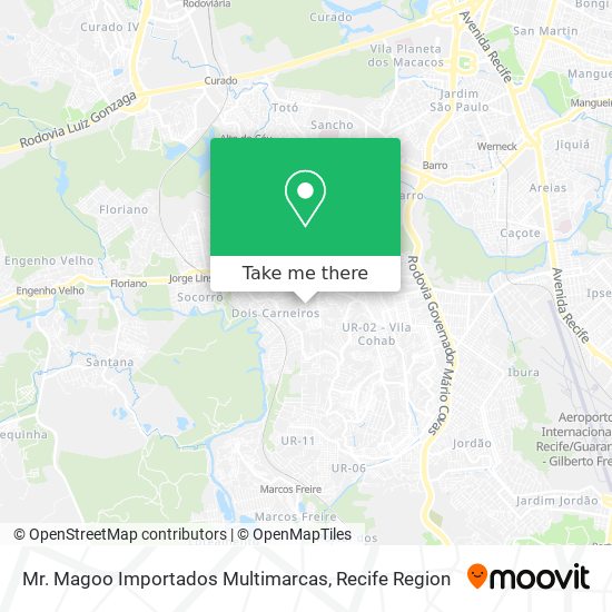 Mr. Magoo Importados Multimarcas map