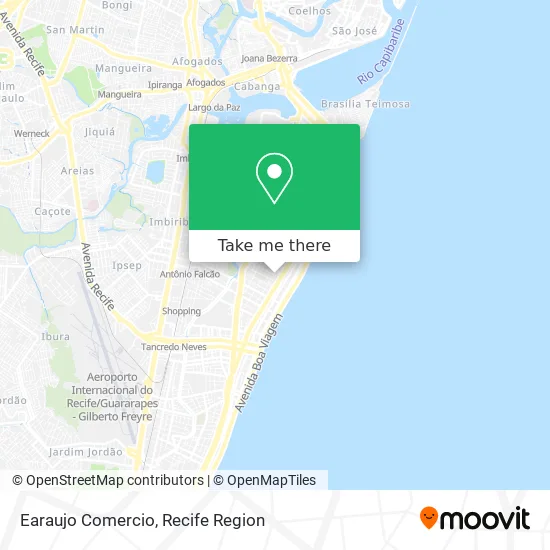 Earaujo Comercio map