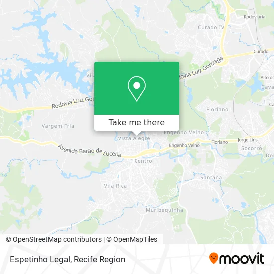 Espetinho Legal map