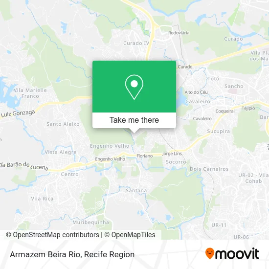 Armazem Beira Rio map