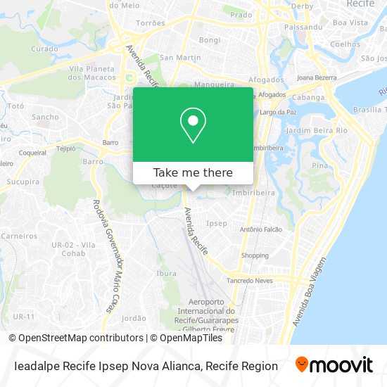Ieadalpe Recife Ipsep Nova Alianca map