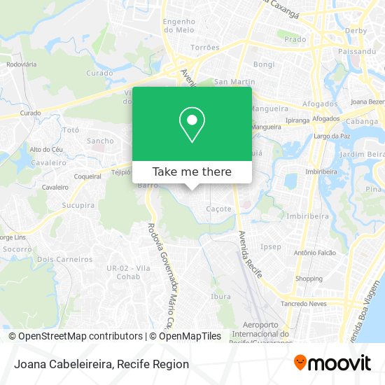 Joana Cabeleireira map