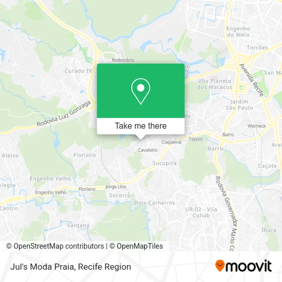 Jul's Moda Praia map