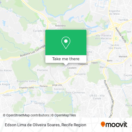 Edson Lima de Oliveira Soares map