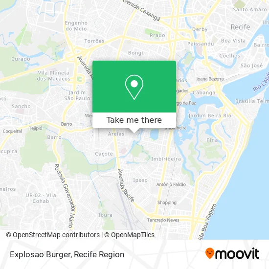 Explosao Burger map