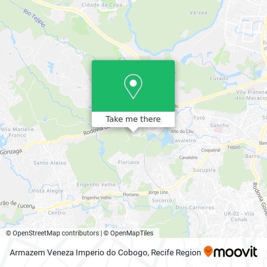 Armazem Veneza Imperio do Cobogo map