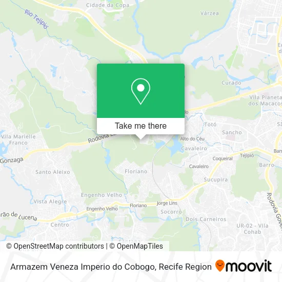 Armazem Veneza Imperio do Cobogo map