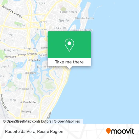 Rosbife da Vera map