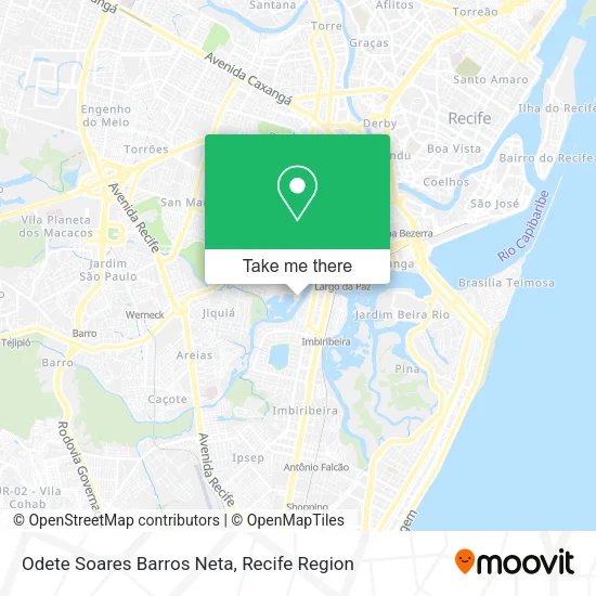 Odete Soares Barros Neta map