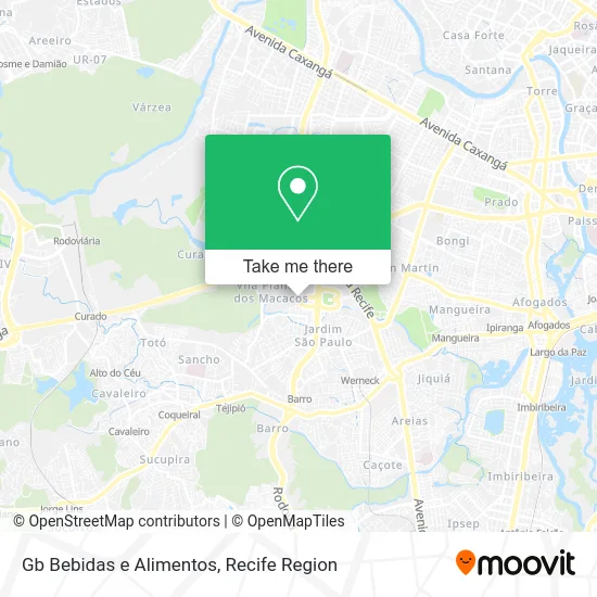 Gb Bebidas e Alimentos map