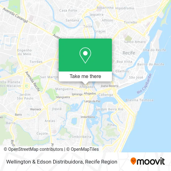 Wellington & Edson Distribuidora map