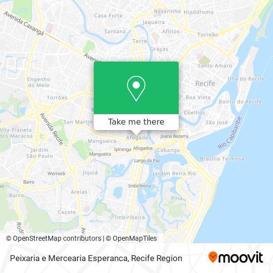 Peixaria e Mercearia Esperanca map