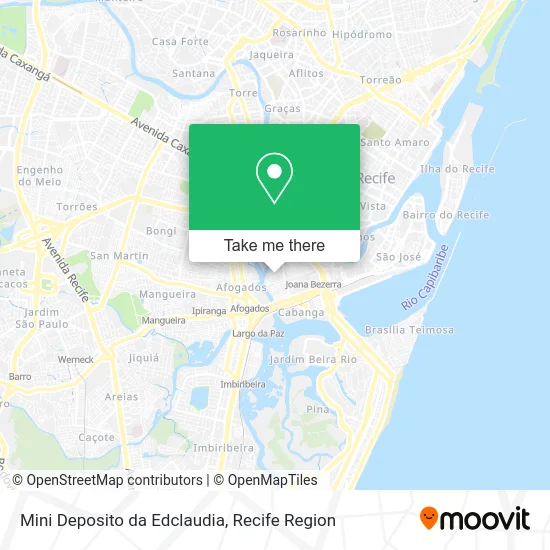 Mini Deposito da Edclaudia map