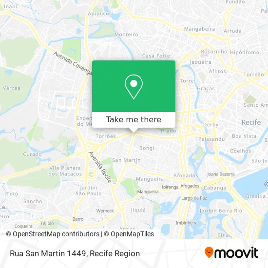 Rua San Martin 1449 map