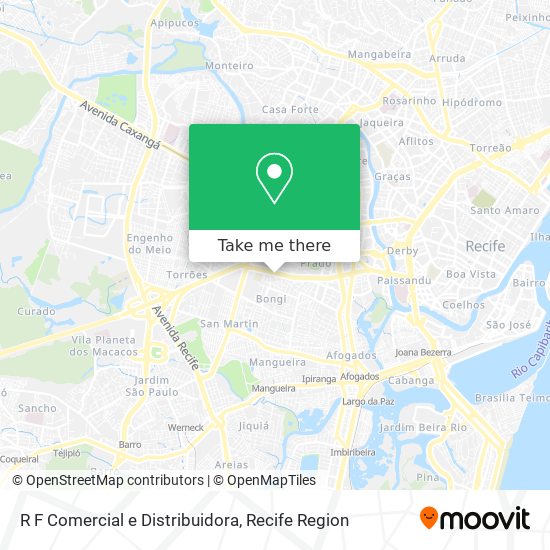 R F Comercial e Distribuidora map