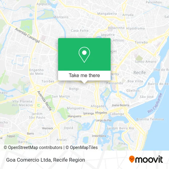 Goa Comercio Ltda map