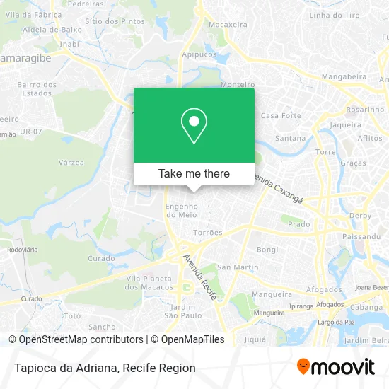 Tapioca da Adriana map