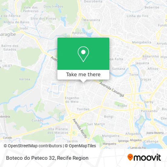 Boteco do Peteco 32 map