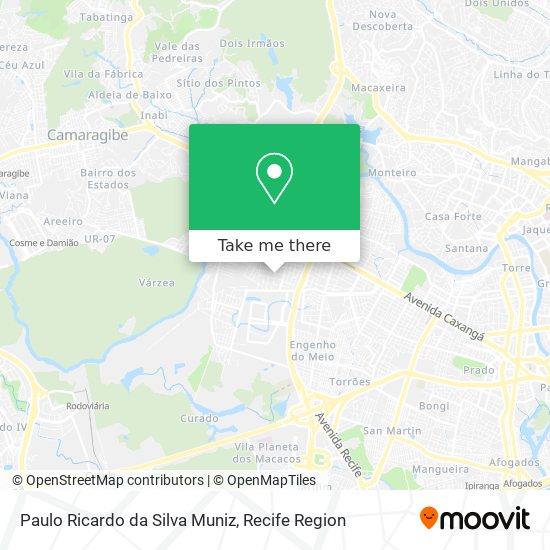 Paulo Ricardo da Silva Muniz map