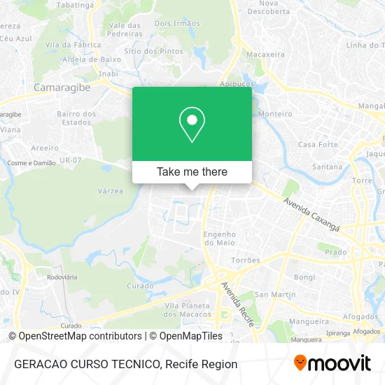 GERACAO CURSO TECNICO map